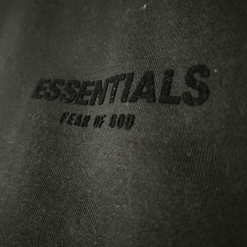 Fear of God Essentials Black Hoodie - Picture 2 of 6